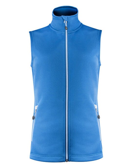 Printer Red Ladies Powerslide Vest - Bright Blue