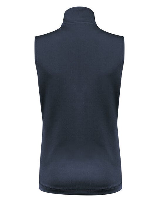 Printer Red Ladies Powerslide Vest - Navy