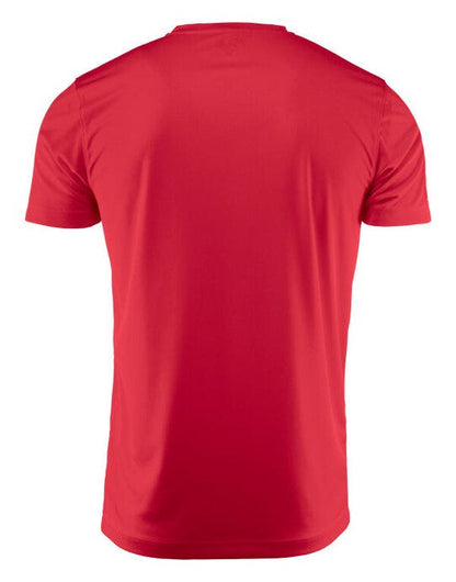 Printer Red Run Active T-Shirt - Red