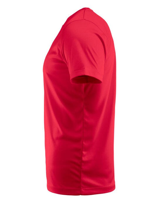 Printer Red Run Active T-Shirt - Red
