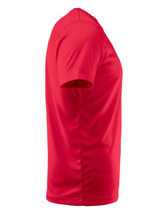 Printer Red Run Active T-Shirt - Red