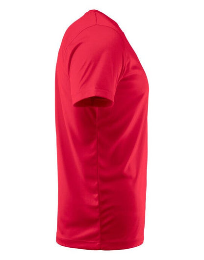 Printer Red Run Active T-Shirt - Red