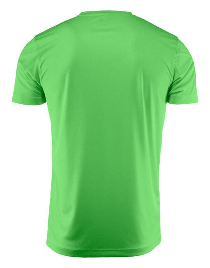Printer Red Run Active T-Shirt - Lime