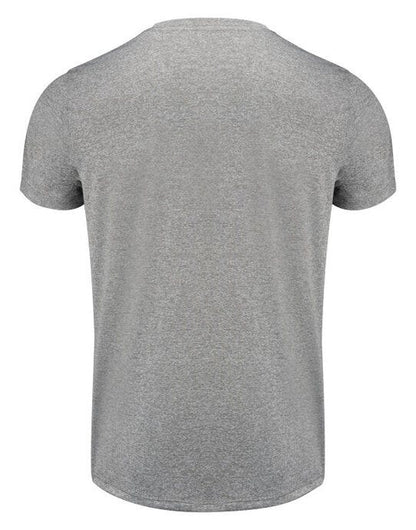 Printer Red Run Active T-Shirt - Grey Melange