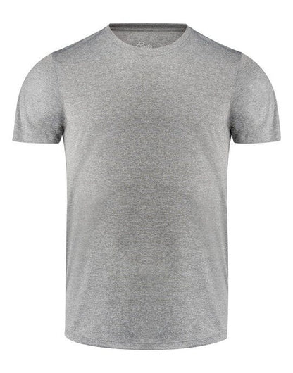 Printer Red Run Active T-Shirt - Grey Melange
