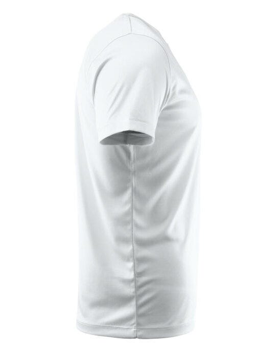 Printer Red Run JR T-Shirt - White