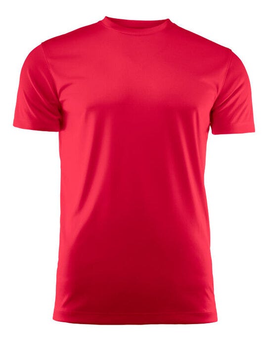 Printer Red Run JR T-Shirt - Red