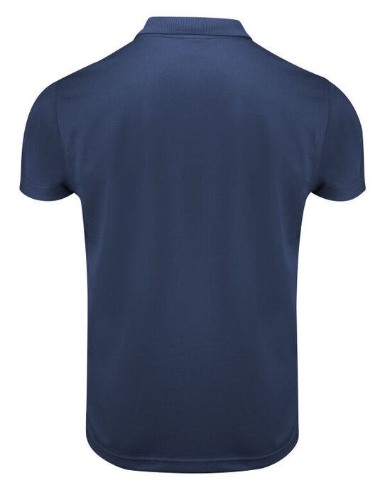 Printer Red Smash Polo Shirt - Navy