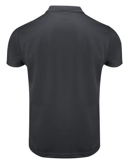 Printer Red Smash Polo Shirt - Black