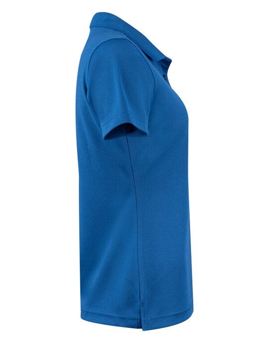 Printer Red Ladies Smash Polo Shirt - Bright Blue