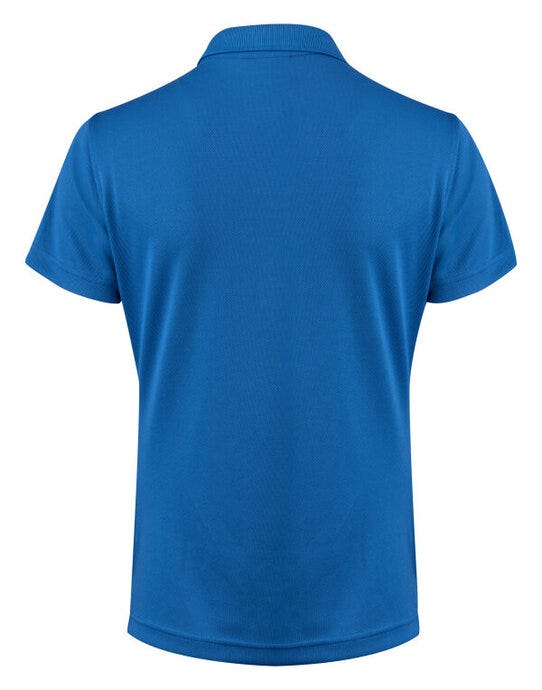 Printer Red Ladies Smash Polo Shirt - Bright Blue