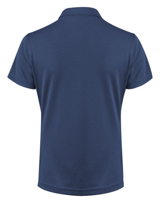 Printer Red Ladies Smash Polo Shirt - Navy