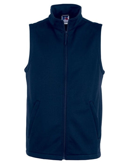 Russell Athletic Russell Mens Smart Softshell Gilet - French Navy