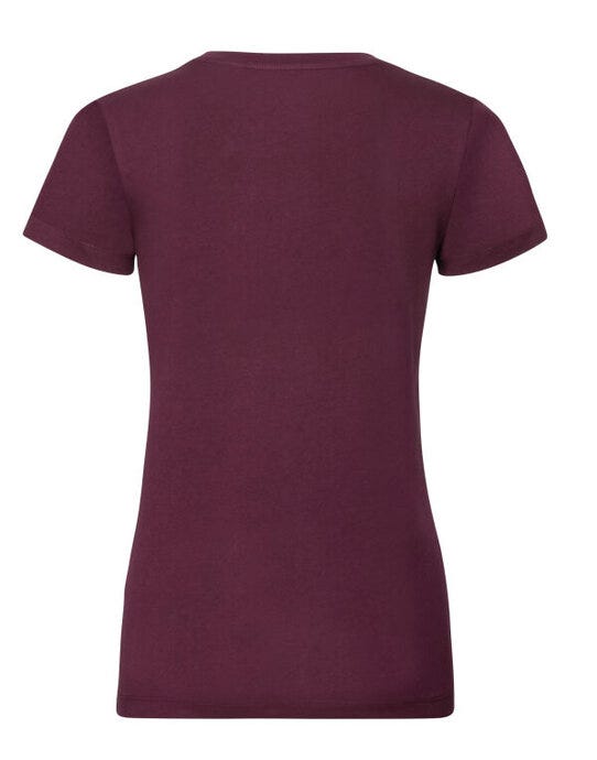 Russell Athletic Pure Organic Russell Ladies Pure Organic T - Burgundy
