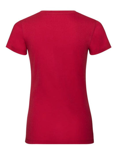 Russell Athletic Pure Organic Russell Ladies Pure Organic T - Classic Red