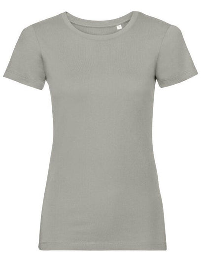 Russell Athletic Pure Organic Russell Ladies Pure Organic T - Stone
