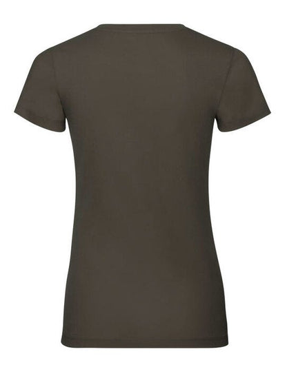 Russell Athletic Pure Organic Russell Ladies Pure Organic T - Dark Olive