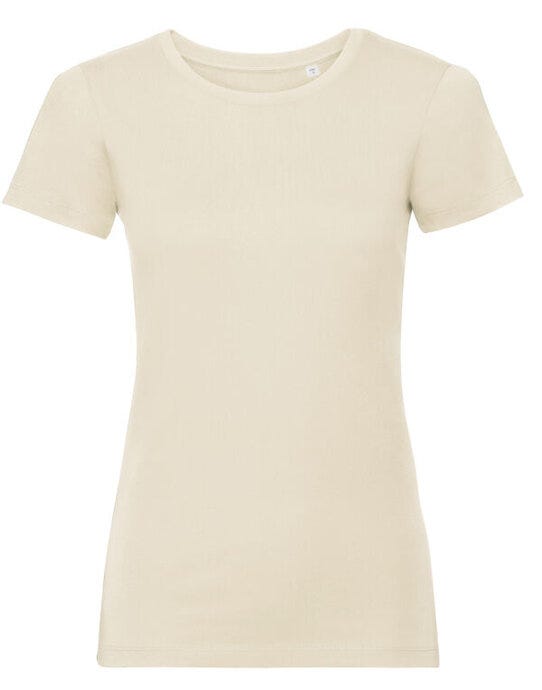 Russell Athletic Pure Organic Russell Ladies Pure Organic T - Natural