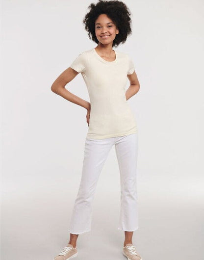 Russell Athletic Pure Organic Russell Ladies Pure Organic T - Natural