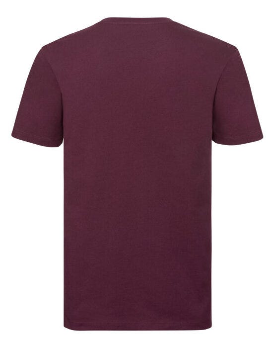 Russell Athletic Pure Organic Russell Mens Pure Organic T - Burgundy