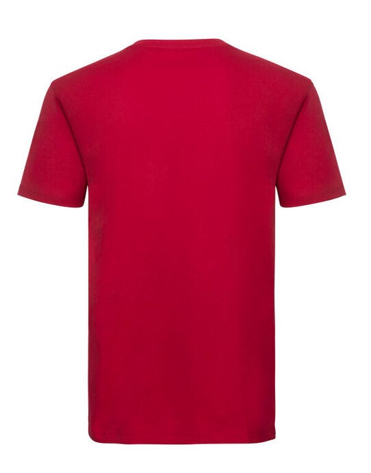 Russell Athletic Pure Organic Russell Mens Pure Organic T - Classic Red