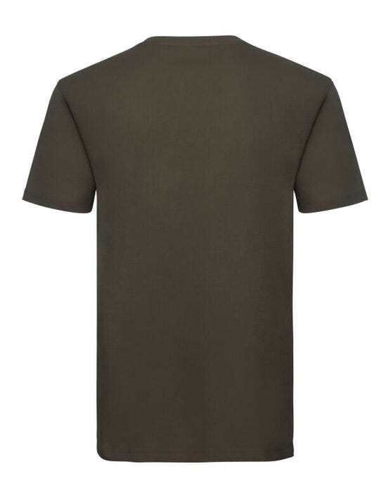 Russell Athletic Pure Organic Russell Mens Pure Organic T - Dark Olive