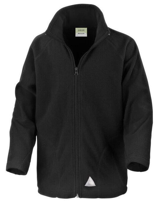 Result Core Junior Microfleece Jacket - Black