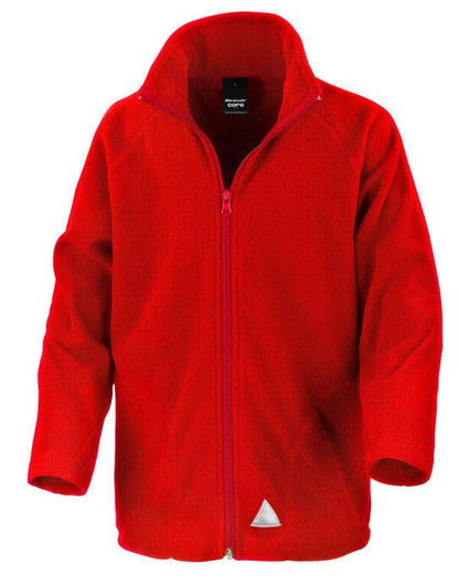 Result Core Junior Microfleece Jacket - Red