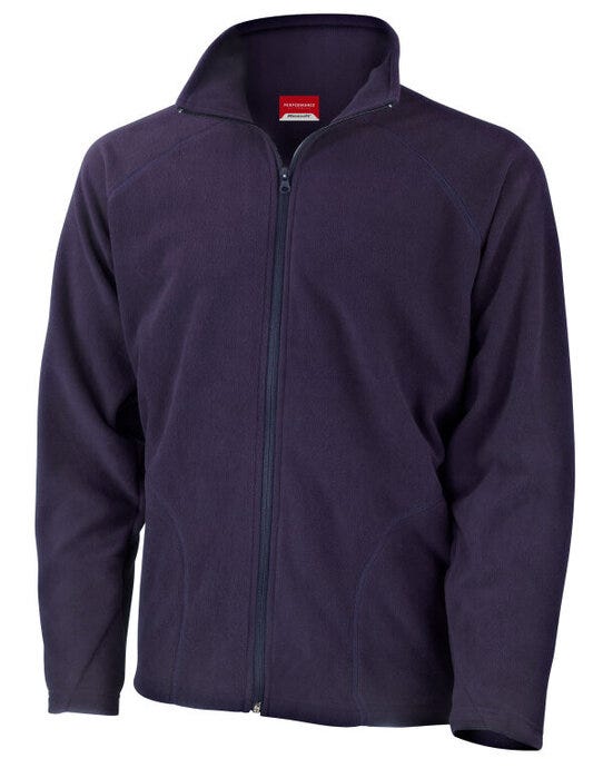 Result Core Mens Microfleece Jacket - Navy