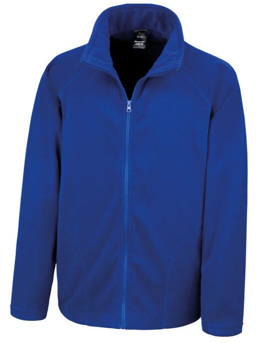 Result Core Mens Microfleece Jacket - Royal Blue