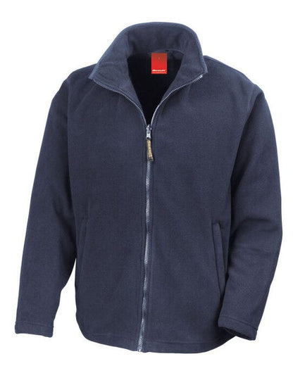 Result Mens Horizon Microfleece Jacket - Navy