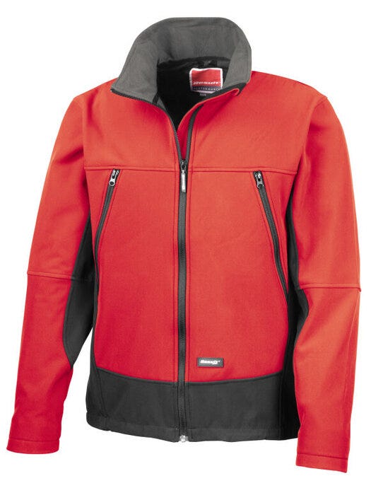 Result Activity Softshell Jacket - Red/Black