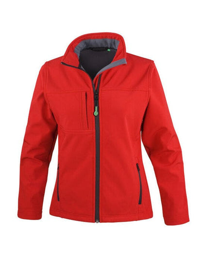 Result Womens Classic Softshell Jacket - Red