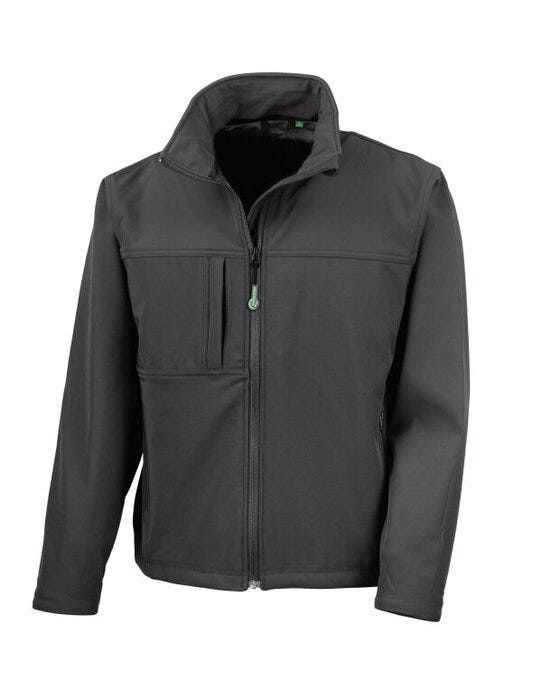 Result Mens Classic Softshell Jacket - Black