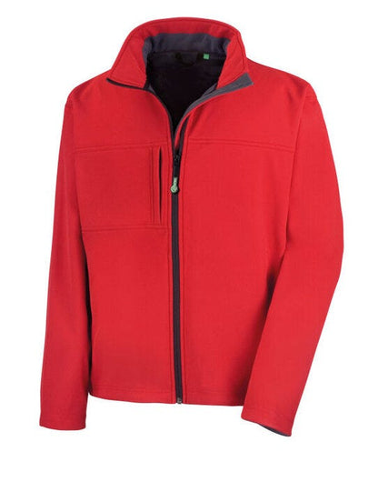 Result Mens Classic Softshell Jacket - Red