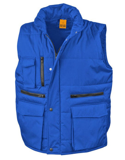 Result Work-Guard Result Workguard Lance Bodywarmer - Royal Blue