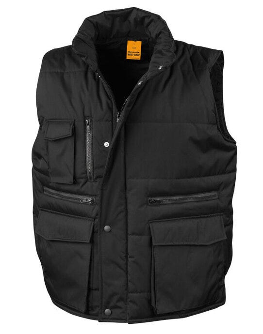 Result Work-Guard Result Workguard Lance Bodywarmer - Black