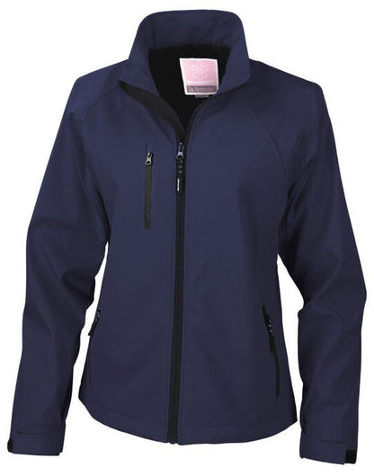 Result Womens Baselayer Softshell Jacket - Navy