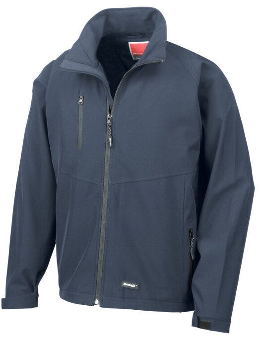 Result Mens Baselayer Softshell Jacket - Navy