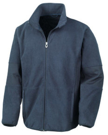 Result Osaka Combed Pile Softshell Jkt - Navy