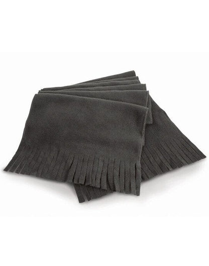 Result Winter Essentials Result Winter Polartherm Tassel Scarf - Charcoal