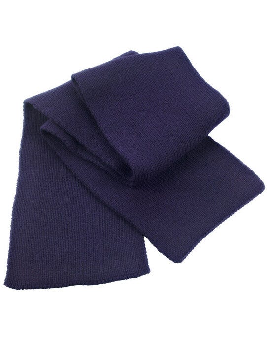Result Winter Essentials Result Winter Classic Heavy Knit Scarf - Navy Blue