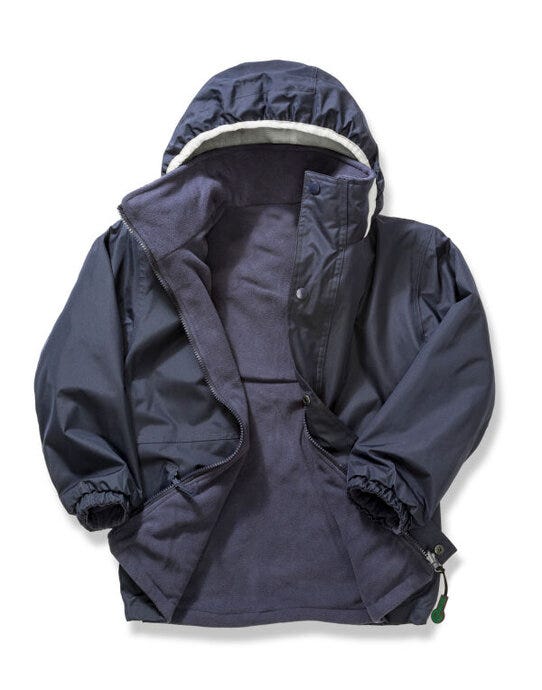 Result Junior Stormdri Jacket - Navy/Navy