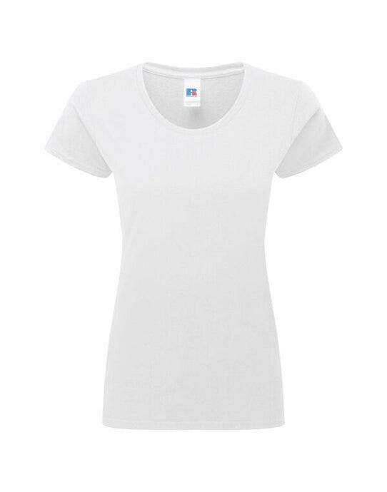 Russell Athletic Russell Ladies' Authentic Classic T - White