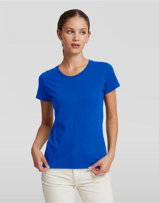 Russell Athletic Russell Ladies' Authentic Classic T - Bright Royal