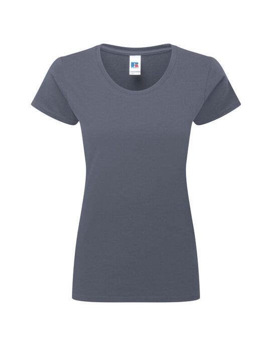Russell Athletic Russell Ladies' Authentic Classic T - Convoy Grey
