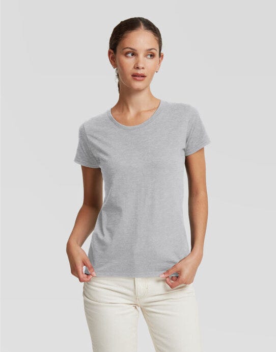 Russell Athletic Russell Ladies' Authentic Classic T - Light Oxford