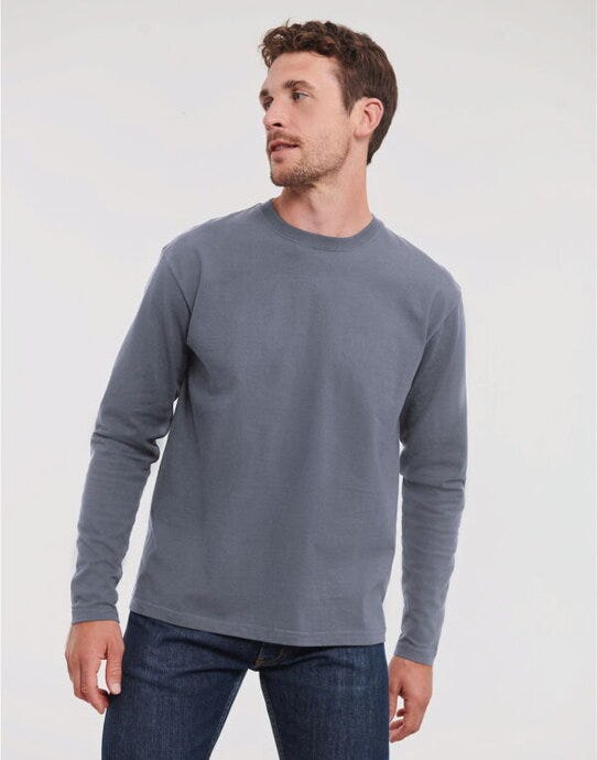 Russell Athletic Russell Classic Long Sleeve T - Convoy Grey