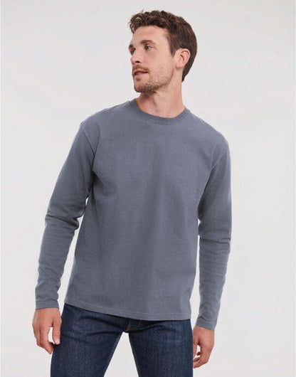 Russell Athletic Russell Classic Long Sleeve T - Convoy Grey
