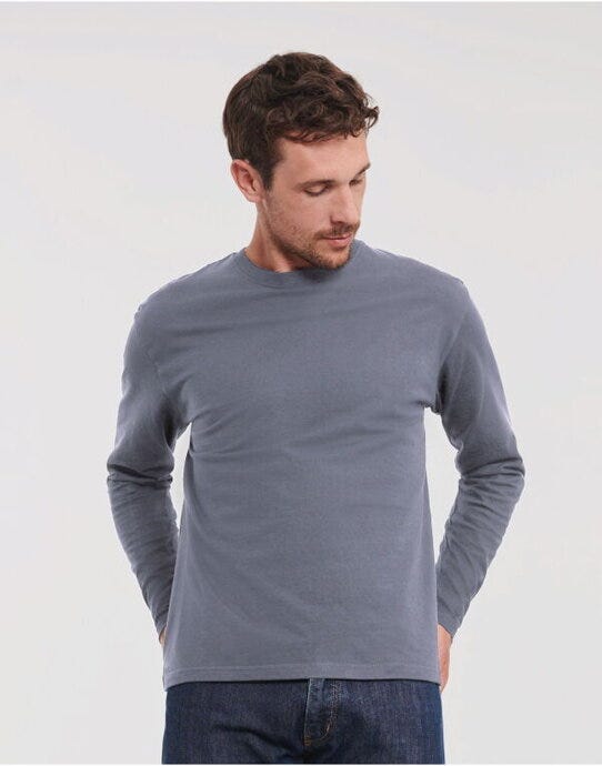 Russell Athletic Russell Classic Long Sleeve T - Convoy Grey